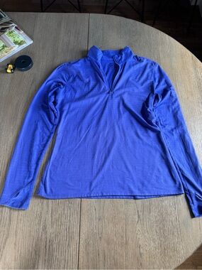 Slazenger Women’s Medium Royal Purple Golf Quarter-Zip Pullover